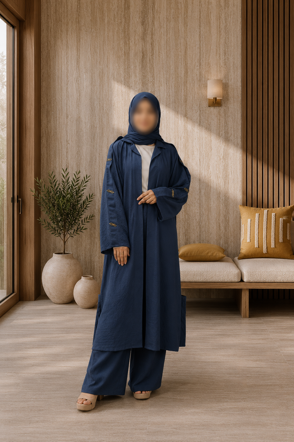 A2-LC002 - Cord Set (Midnight Blue)
