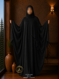 A3-LC009 - Nida Butterfly Abaya (Black)