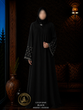 A4-LC013 Modest Abaya (Black MIx1)