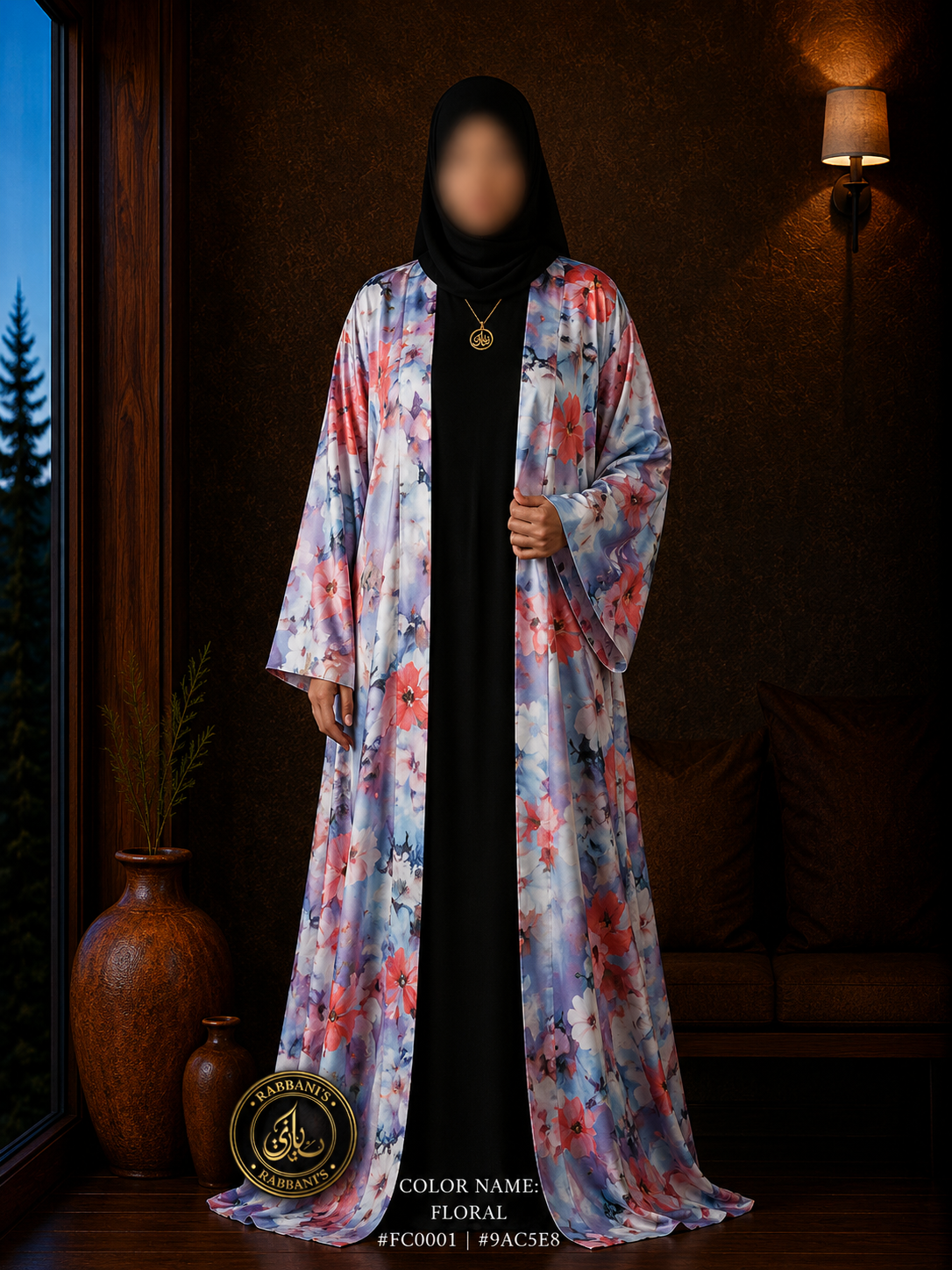 A6-LC011- Printed Shrugs (Floral)