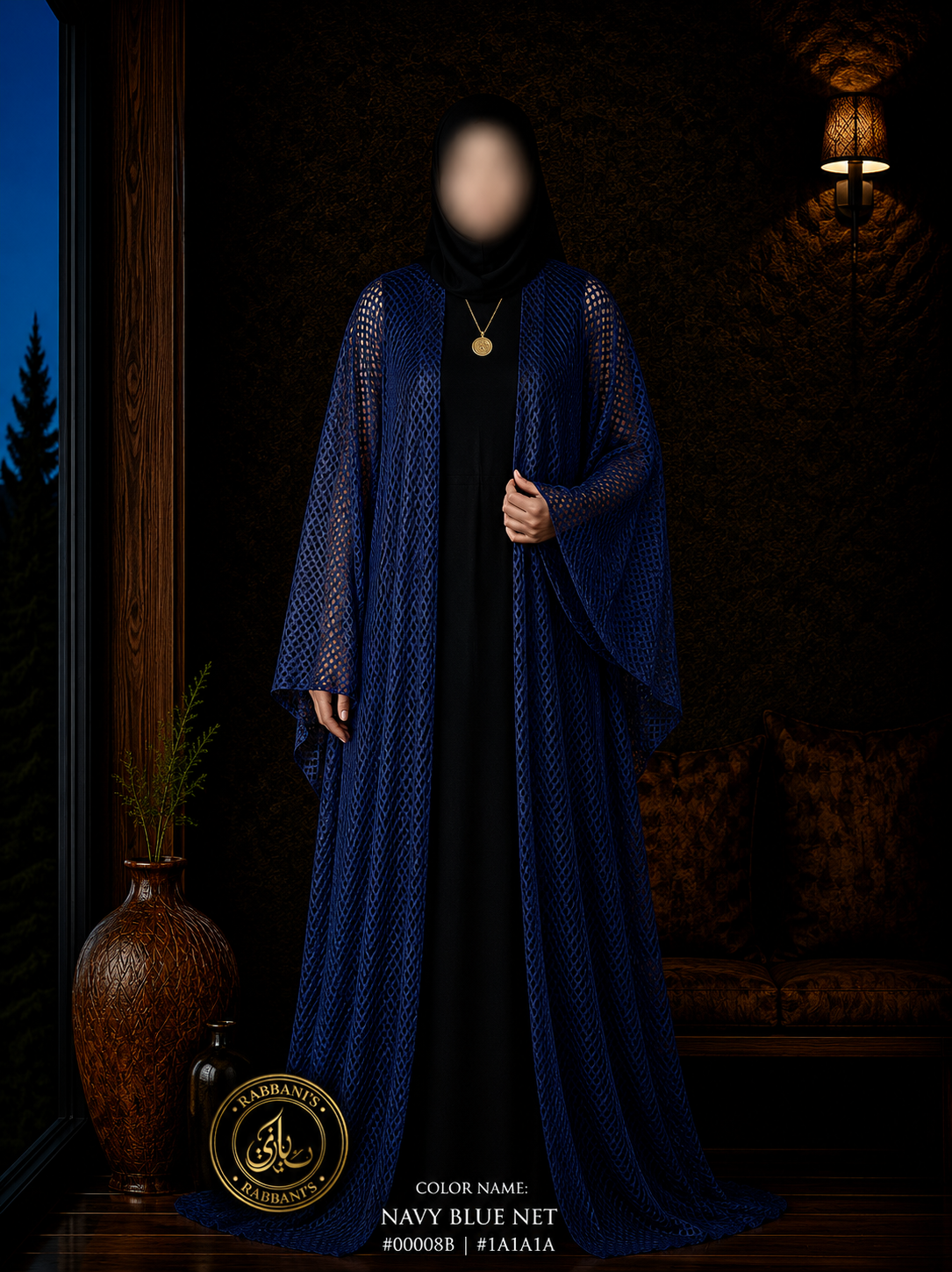 A6-LC012 - Butterfly Shrug (Blue)