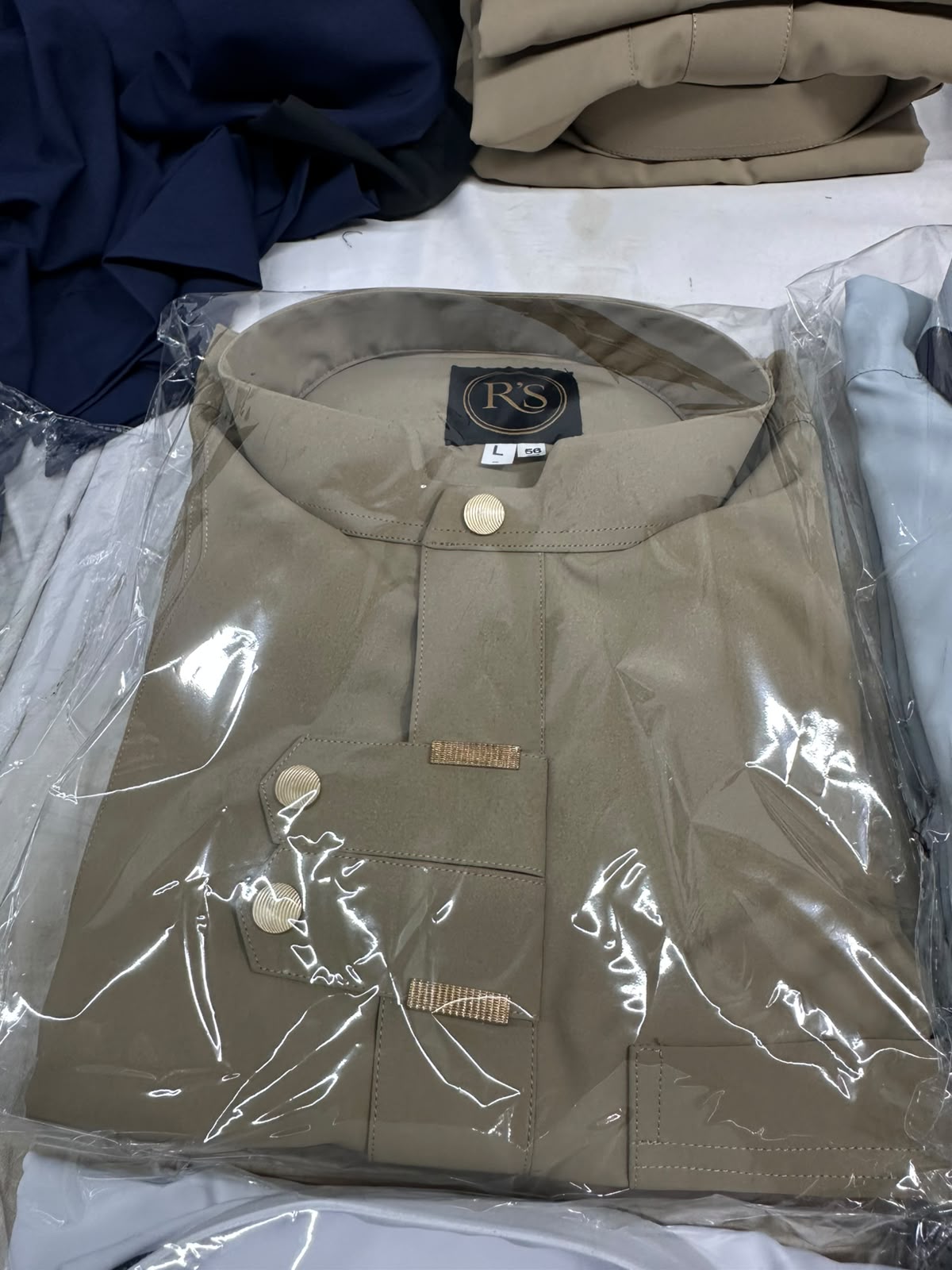 T1-001 Premium Designer Brown Thobes