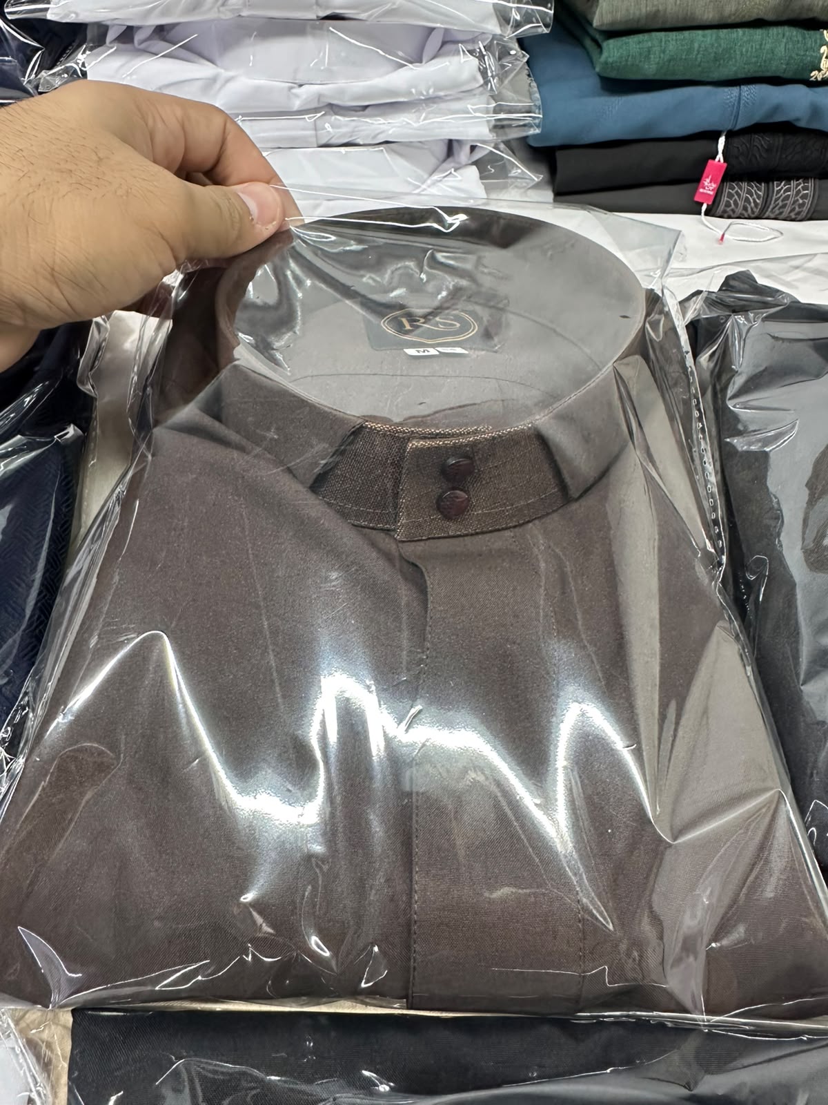 T1-005  Brown Designer Thobe