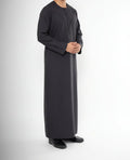 T1-008 Black Emirati Thobe