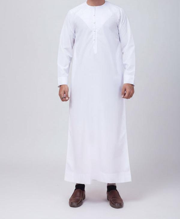 T2-010 White Emarati Thobe